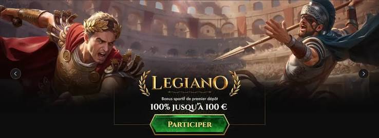 Strona internetowa kasyna Legiano